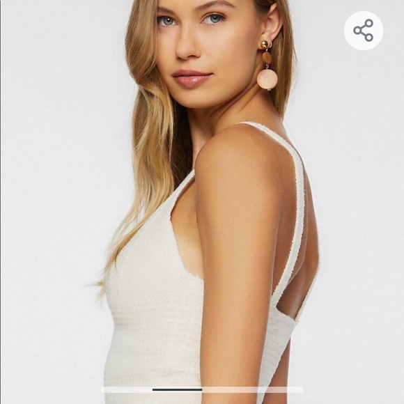 NWT Sweater-Knit Crop Top - Picture 2 of 8